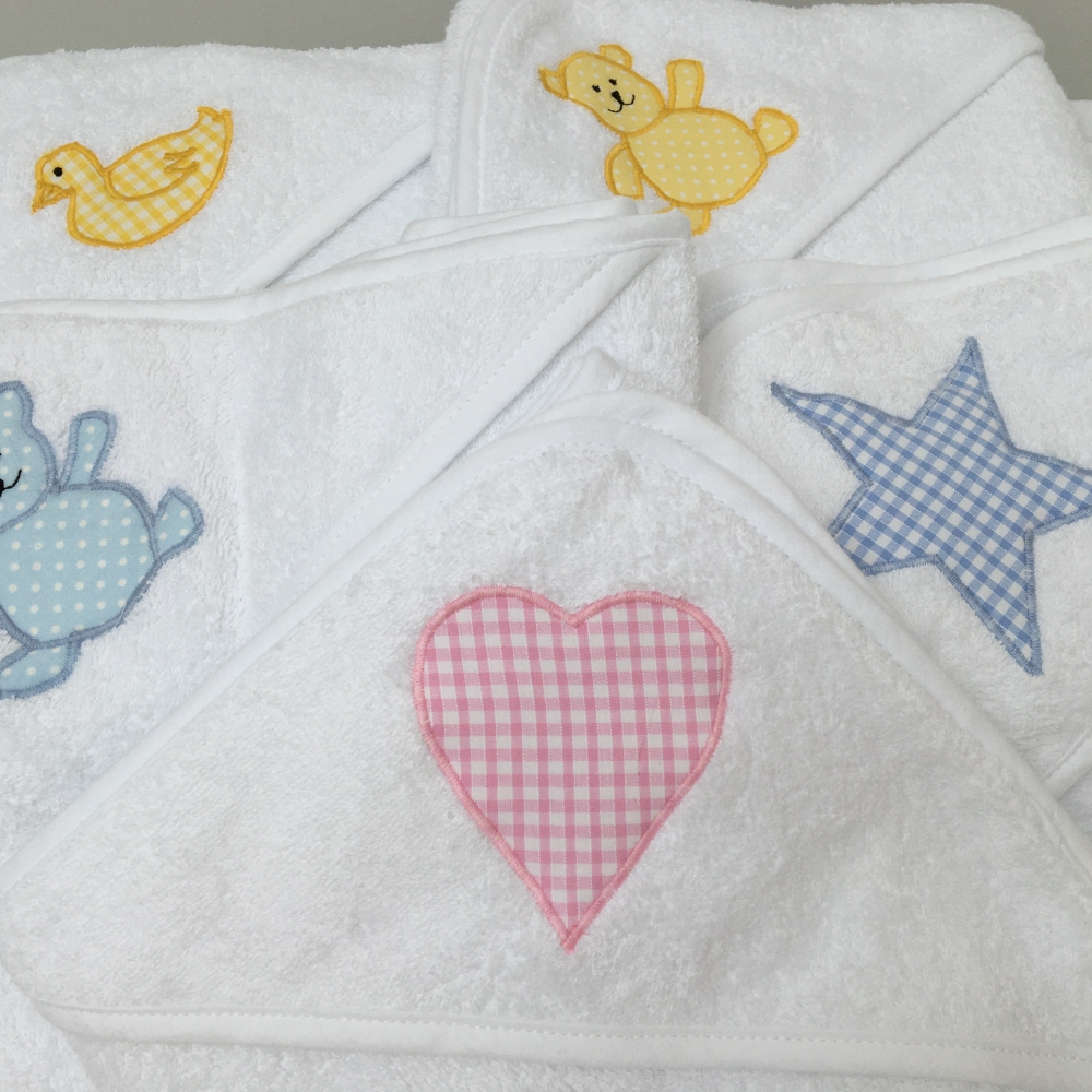 Hooded baby towels